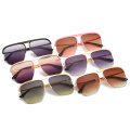 flat top square sun glasses 2020 new arrivals retro fashion shades custom designer luxury gradient sunglasses women men  1915